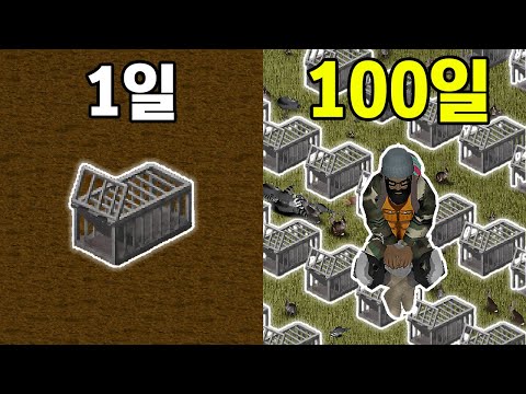 실업자에서 채집, 함정으로 100일 동안 살아남기(feat. 자급자족)