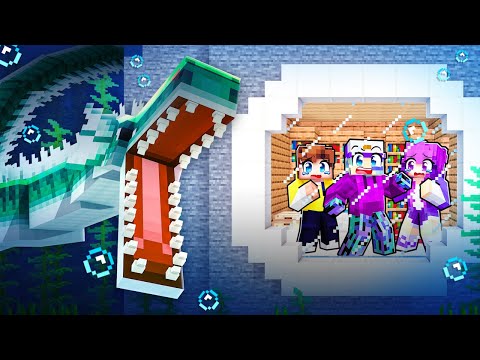 I Built a SECRET UNDERWATER House to Hide From a MONSTER!