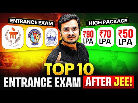 TOP 10 ENGINEERING Entrance EXAM 🔥 After JEE MAINS 😱 || PhysicsWallah
