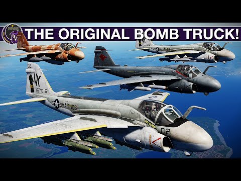 Fun Mission To Introduce The New A-6E Intruder In DCS
