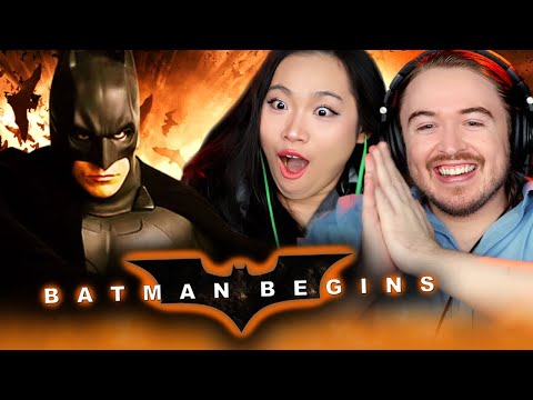 **SHE WASN'T READY** Batman Begins (2005) Reaction: FIRST TIME WATCHING