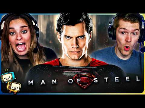 MAN OF STEEL (2013) Movie Reaction! | First Time Watch! | Henry Cavil | Amy Adams | Michael Shannon