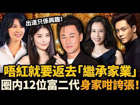 唔紅就要返去繼承家業！娛樂圈12位出身驚人嘅富二代，出道前已億萬身家！林峯坐擁20億、林俊傑家族橫跨4大產業！富到你唔信！#豪門
