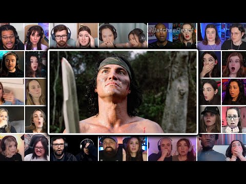 Predator Ambushes the Team | Predator (1987) Reaction Mashup