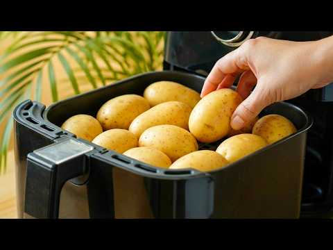 My Friend Showed Me This Potato Trick! Air Fryer Potatoes I Make Every Week 🥔