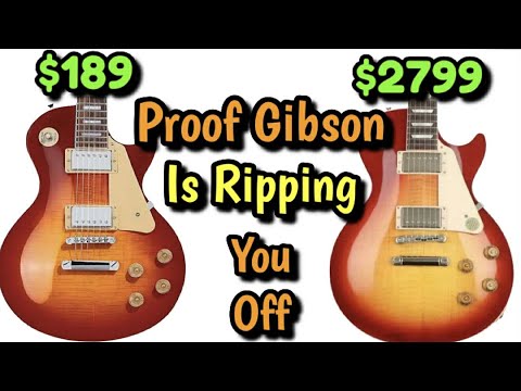 They're Tellin Me This Under $200 Les Paul Copy Is Comparable To A $2799 Gibson!! Well, IS IT??