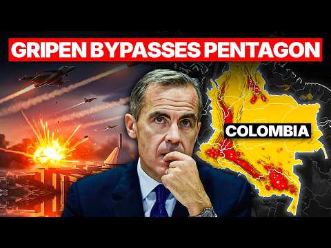 Colombia's $3.1B Gripen Deal BYPASSED Pentagon—Rolls-Royce Engine Means Trump CAN'T Block Canada