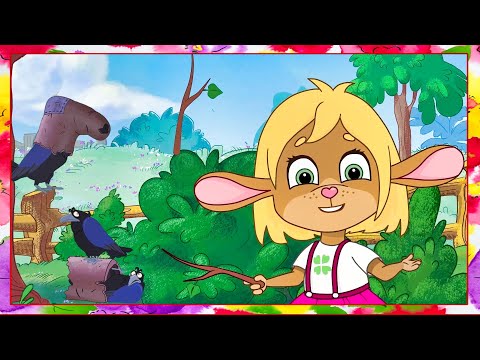 🐰 Забезу. Уши с хвостиком (Zabezoo) -  🐦 Скворечник и Хочу летать | Мультик для детей