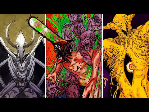 ВСЕ 60 ДЕМОНОВ ЧЕЛОВЕК-БЕНЗОПИЛА