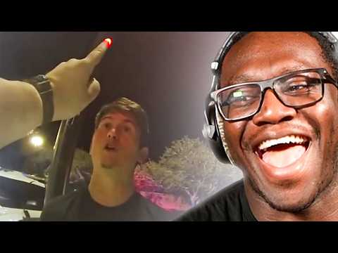 Deji Reacts To The Funniest Traffic Arrest