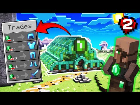 I Built Minecraft’s GREATEST Trading Hall