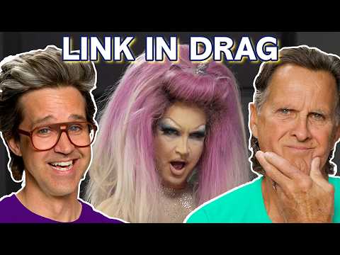 Charles Reacts To Link As A Drag Queen
