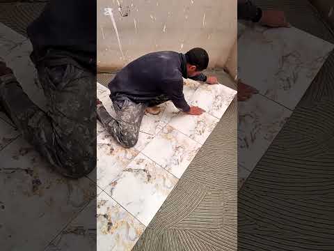 step-by-step how to install ceramic floor tiles in your home.