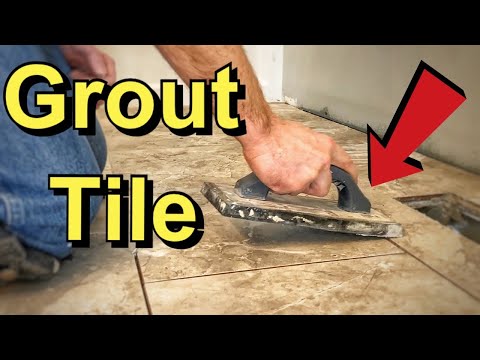 How To Grout Tile