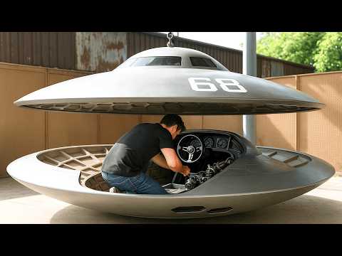 Man Builds a Real UFO Boat That Actually Works! | Full Build Process by @Thánh Chế - Mr Hồ