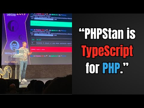 PHPStan is TypeScript for PHP!