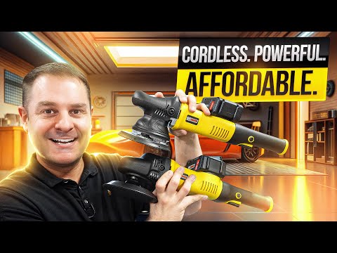 NEW DIY Detail Cordless Polishers Are HERE! 25mm DA & Rotary – Big Power, Low Price!
