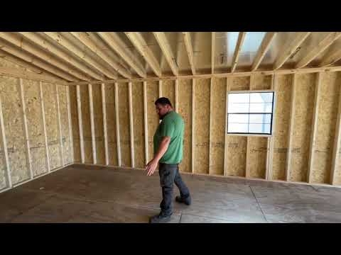 Could You Make This DOUBLE WIDE Garage Shed A Tiny Home?