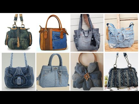 Trendy blue denim bags ideas for womens 