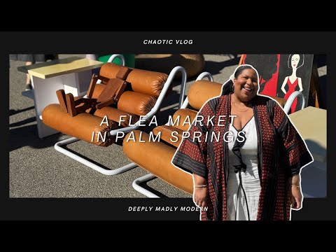Unedited Chaotic Vlog: Let's Go to a Flea Market in Palm Springs