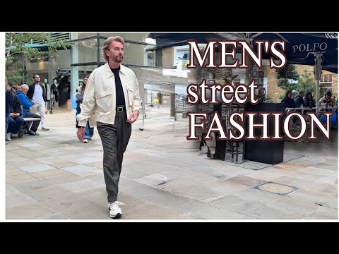 Men’s Street Fashion. Street Style 2025