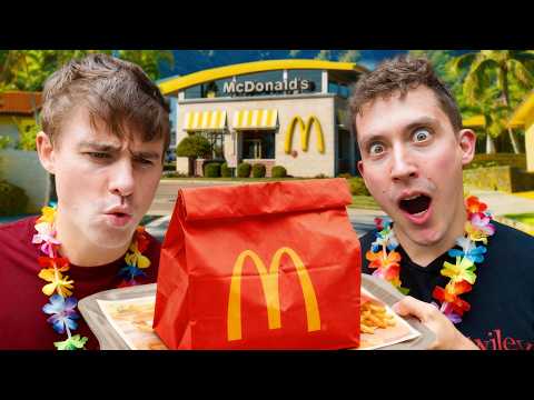 Two Brits try Hawaiian McDonalds for the first time!
