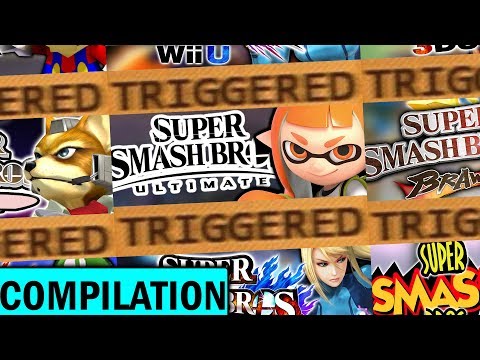 The Super Smash Bros TRIGGERS You Compilation!