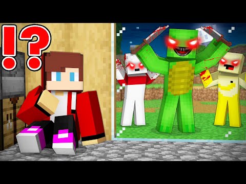 Why JJ's Friends Want to KILL Him at Night in Minecraft - Maizen JJ and Mikey