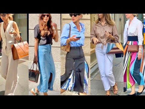 SEPTEMBER 2025 🍁MILAN FALL STREET FASHION INSPIRATION 🇮🇹STYLISH LOOKS: STREET STYLE #voguekorea