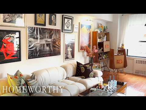 HOUSE TOUR | Inside Alex Bass' 800 Sq Ft Art-Filled West Village Apartment
