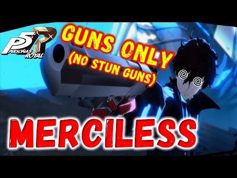 Can You Beat Persona 5 Royal Using Only GUNS?! 🔫 MERCILESS