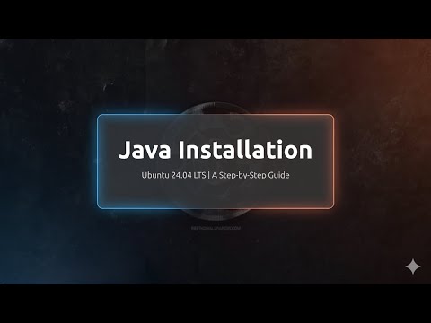 Install Java on Ubuntu in 17 Minutes!