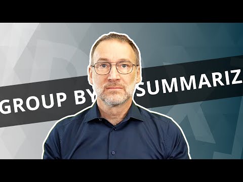 Differences between GROUPBY and SUMMARIZE