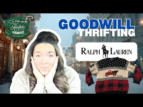 Vintage Ralph Lauren Haul Holiday Thrifting for Classic Preppy Style | West Side Revive | Christmas