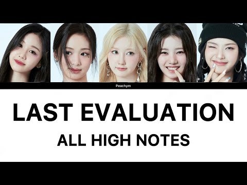 BABYMONSTER LAST EVALUATION ALL HIGH NOTES | LYRICS