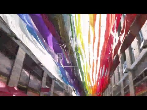 Rainbow colors span nation's capital for World Pride