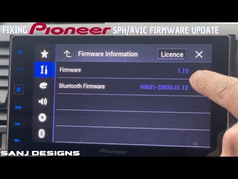 Pioneer SPH AVIC Firmware Update Problems - Quick Simple Cheap Fix | Part 4 | T5 Camper Conversion