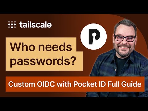 Use a custom OIDC and passkeys to log in to Tailscale with Pocket ID
