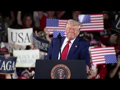 Full Remarks: President Trump celebrates 100 Days in Office at Michigan rally