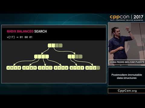 CppCon 2017: Juan Pedro Bolivar Puente “Postmodern immutable data structures”