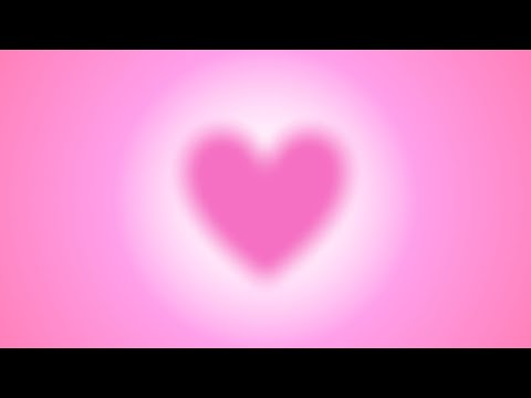 Pink Heart Background | Soothing Aesthetic for Positive Energy