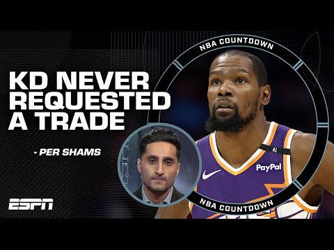 Signs point to Kevin Durant REMAINING with the Suns & never requested a trade - Shams Charania
