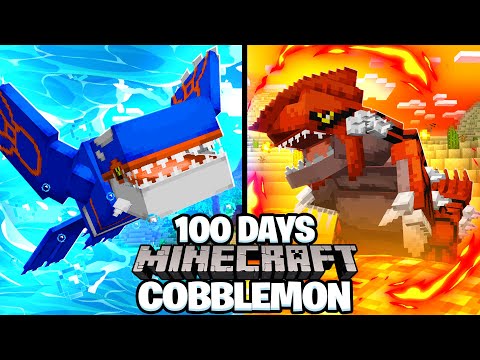 I Spent 100 Days in Cobblemon's Most DEADLY Server!!