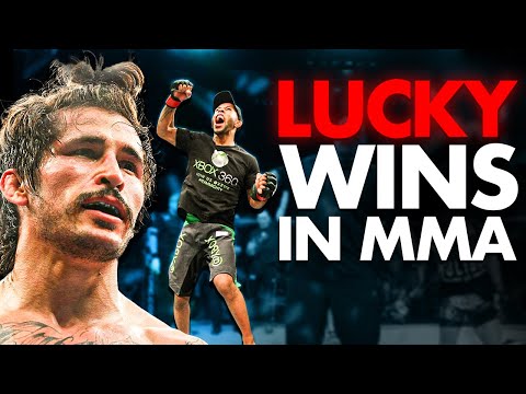 The 10 Luckiest Victories in MMA History