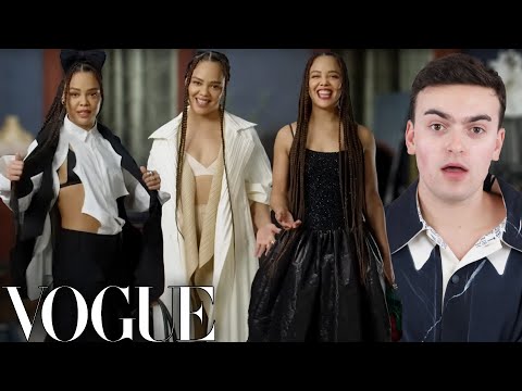 Fashion Critic Reacts to Tessa Thompson's Outfits Of The Week (7 Days, 7 Looks Vogue)