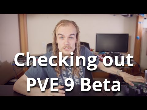 Checking out PVE 9 Beta