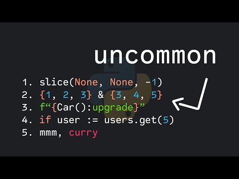 5 Uncommon Python Features I Love