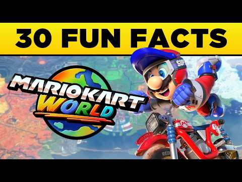 The MARIO KART WORLD Fun Facts You NEED TO KNOW!