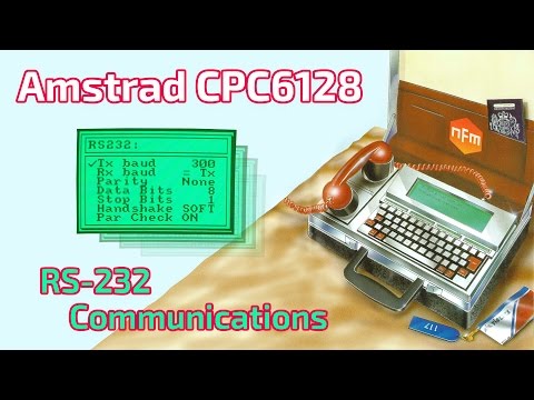 Amstrad CPC 6128 - RS-232 Communications