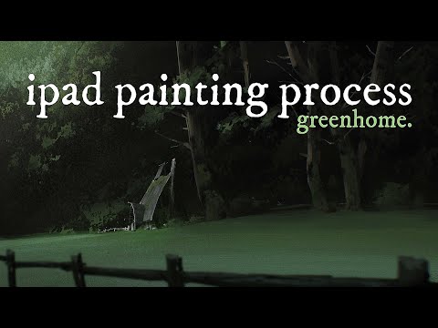 Painting In Procreate - Greenhome